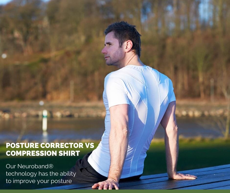 Posture Corrector Neuroband® Technology VS Compression